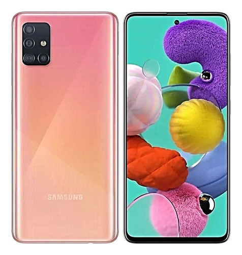 Samsung Reacondicionado A51 Rosa 128gb 