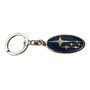 Llavero De Automocin, Subaru Logo Silver Key Tag Llavero Ll