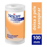 Fita Micropore Nexcare Bege 100mm X 4,5m