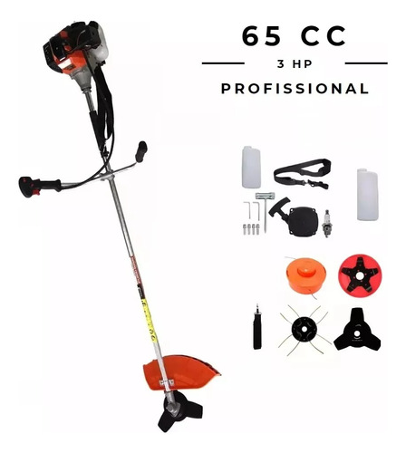 Roçadeira Completa A Gasolina 65cc + Oleo Stihl