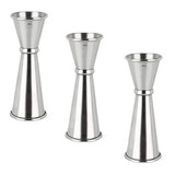 X3 Jigger Japones Medidor Onza Kit Bartender Set Coctelería 