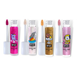 Kit Com 4 Lip Glitter Beach Bt21 By Lacre21