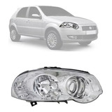 Optica Fiat Siena Palio 07 Al 13 Cromada C/lupa Fase 3 Der.