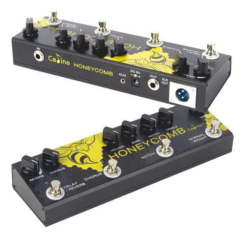 Caline Pedal Multiefectos Para Guitarra Acústica Con Delay C