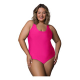 Maiô Regata Liso Selene Adulto Feminino Verão Plus Size