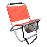 Silla Reposera Playa Camping Parque Plegable Roja Importada 