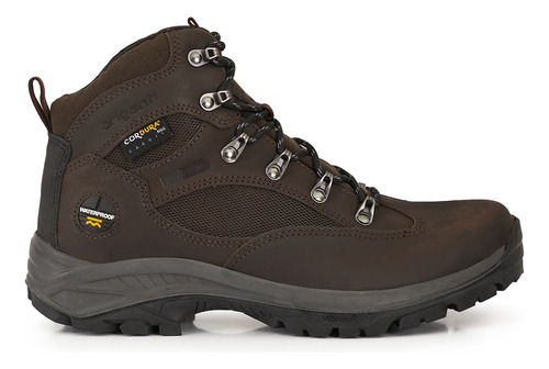 Bota Trekking Borcego Cuero Hombre Impermeable Goma Briganti