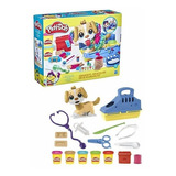 Set De Masa Hasbro Play-doh Veterinario Multicolor
