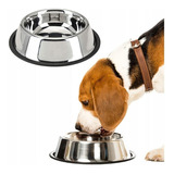 Tigela Bebedouro Aço Inox 26cm Pet Cachorro Gato Grande     