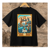 Polera Infantil Unisex Zelda Game Wild Estampado Algodon