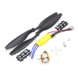 Kit Motor Brushless A2212 1000kv  Esc 30a Hélices Y Soporte