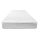 Colchon Semidoble 120x190 Pillow Top Original Comodo Blanco