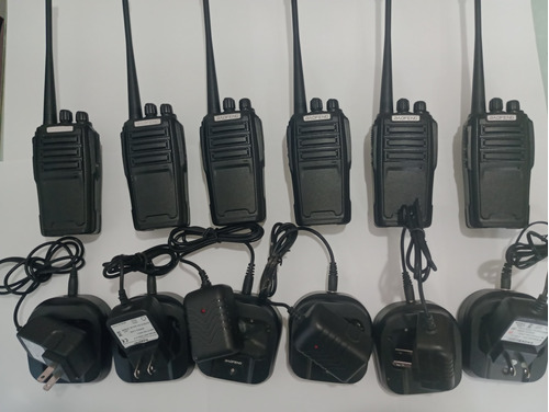 Rádio Ht Uv-6d Uhf Baofeng - 06 Peças