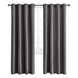 Cortinas Opacas Wontex Para Sala Y Dormitorio 2 Paneles Térm