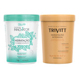 Mascara 1 Kg Trivitt  Hidratacao 1 Kg Innovator Itallian Col