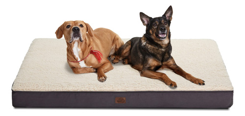 Cama Ortopedica Jumbo Para Perros Con Cobertor Extraible