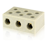 Conector De Porcelana Cerâmica Chuveiro Tripolar Foxlux 10mm