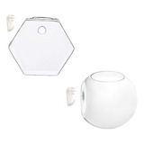 Maceta De Terrario Hexagonal De 17 Cm Y Bola De 10 Cm [u], 2