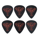 Púas Para Guitarra Clayton Black Raven (seleccione Entre Cal