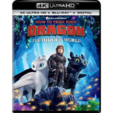 4k Ultra Hd + Blu-ray Como Entrenar A Tu Dragon 3