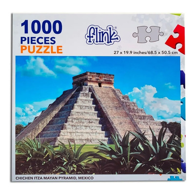 Rompecabezas Pirámide De Chichen Itzá Yucatán México 1000 Pz | Meses sin interés
