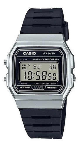 Reloj Casio Retro Vintage F-91wm-7 Ag Oficial Caba Gtia