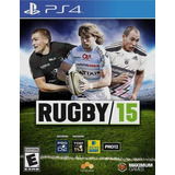 Jogo Rugby 15 Playstation 4 Ps4 Mídia Física Original Game