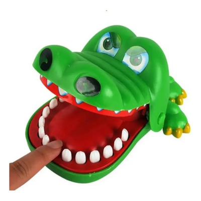 Raxfekro Cocodrilo Sacamuelas Original – Juego De Morder Con Dientes Para Niños +3 Años, Ideal Para Fiestas Y Reuniones Familiares