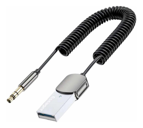 Adaptador Bluetooth 5.0 Som Carro Automotivo Usb P2 Essager