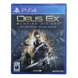 Deus Ex: Mankind Divided Juego Original Ps4 - Ps5