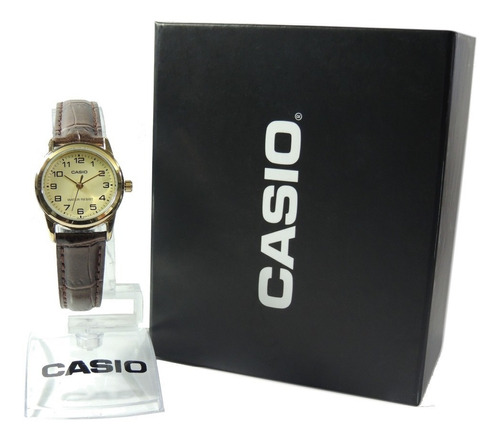 Relógio Casio Feminino Ltp-v001gl-9budf - Nf - Envios Full