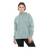 Polerón Mujer Deportivo Hoodie Menta Corona