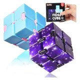 Juguete Inquieto Bunmo Infinity Cube, Paquete De 2 | Estimul