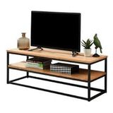 Mueble Tv, Moderno Minimalista, Metal Madera