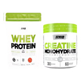 Combo Proteína Whey 2lb + Creatina Star Nutrition 300gr