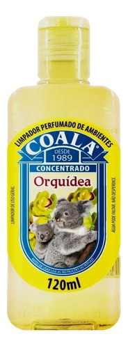Coala Limpador Perfumado Aromatizante Concentrado Orquidea 120 Ml