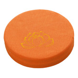 Cojín De Meditación Tatami Japonés De 16  De Naranja 10cm