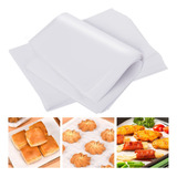 100pzs Papel Para Hornear Antiadherente Alimentos 30 X 40cm 