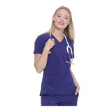 Uniforme Medico Quirurgico Dickies Stretch Mujer Grape