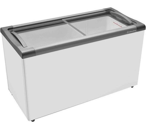 Freezer Horizontal Metalfrio 388 Litros 2 Portas De Vidro