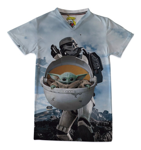 Camiseta Para Niño Diseño De Starwars