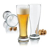Juego 6 Vasos Cervecero Pilsner Vidrio Para Cerveza 566 Ml 