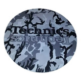 Technics Camuflado Gris Slipmat Paño Suave Espuma Excelente 