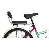 Asiento Silla Bicicleta Con Respaldo Acoginado Portabulto