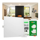 Painel Led Taschibra Frameless Embutir 24w Quadrado Autovolt