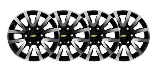 Kit 4 Llantas Deportivas Chevrolet S10 6x139 Rodado 16