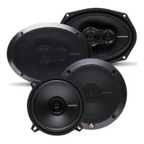 Combo Rockford Fosgate Parlantes 5,25 40w + 6x9 Pulgadas 65w