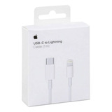 Cable Apple Original Rapido iPhone 13 13 Pro Max Tipo C Caja