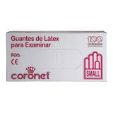 Guantes Latex Examinar Coronet Small X 100 Unidades Seiseme
