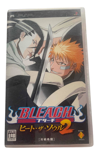 Psp Bleach Heat The Soul 2 Original Japan Usad0 Impecável